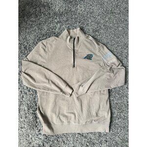 47 Brand Carolina Panthers NFL Quarter Zip Lightweight Jacket A3